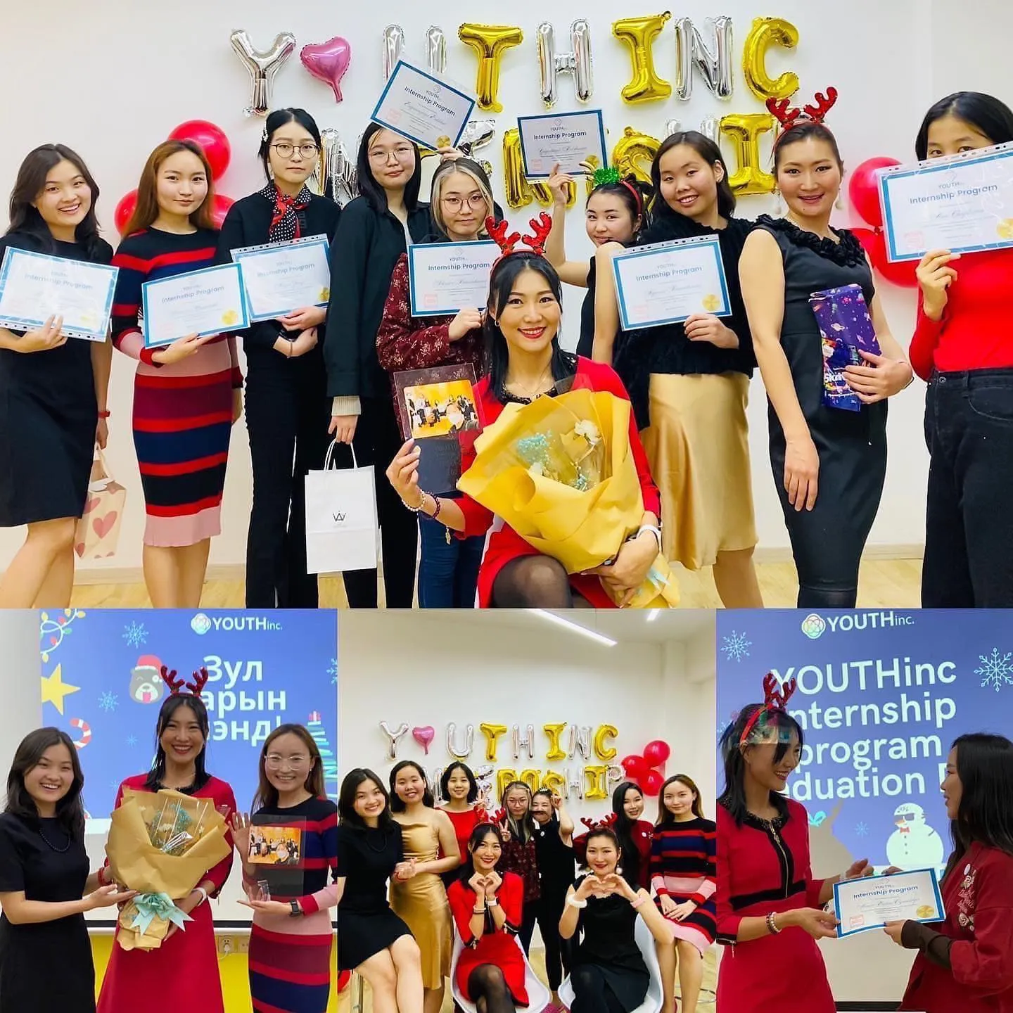 YOUTHinc - INTERNSHIP Pilot 2 Program Graduation Ceremony on 12.24. 2021