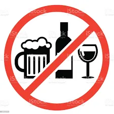 No Alcohol Sign Stock Illustration - Download Image Now - iStock